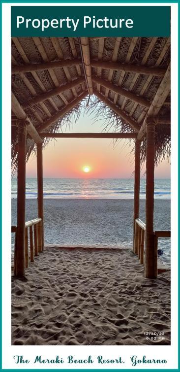 The Meraki Beach Resort Gokarna  Bagian luar foto
